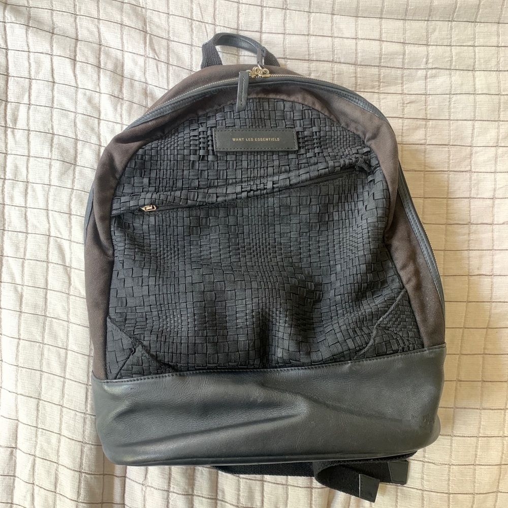 WANT les essentiels Kastrup basketweave backpack